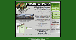 Desktop Screenshot of blackdiamondraingutter.com